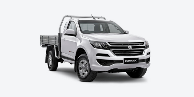 2018 Holden Colorado 4X4 Single Cab Chassis LS 2.8L Manual