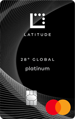 Latitude 28° Global Platinum Mastercard<sup>®</sup>