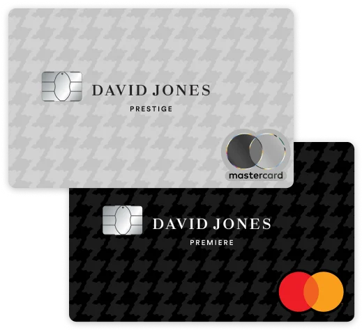 David Jones credit cards