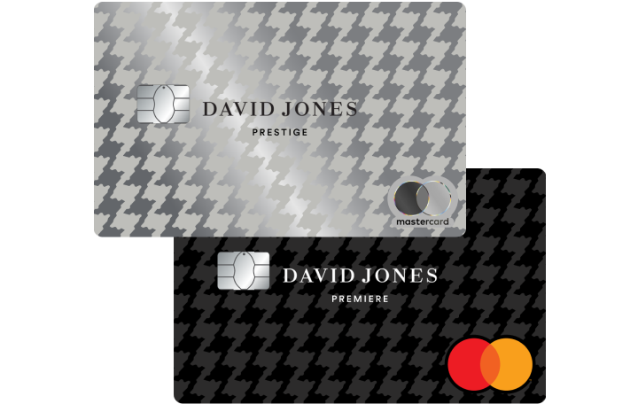 David Jones credit cards