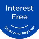 Interest Free. Enjoy now, pay later.