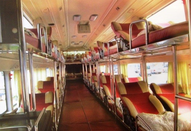 Sleeper buses in Vietnam