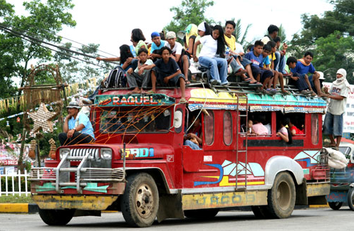 Jeepneys in the Philippines